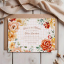 Search for rust bridal shower invitations Autumn
