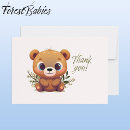 Search for bear thank you cards Shower