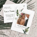 Search for tropical wedding postcards Modern