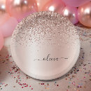 Search for gold glitter plates Girly