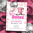 Search for pink disco invitations Dance