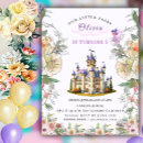 Search for prince and princess birthday invitations For her