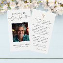 Search for forever in our hearts cards Funeral prayer