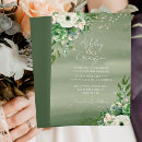 Search for traditional floral wedding invitations Flowers