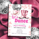 Search for pink disco invitations Dance