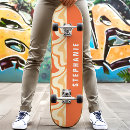 Search for orange skateboards Abstract