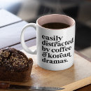 Search for easily distracted mugs Typography