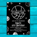 Search for baskets invitations Black and white
