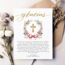 Search for spanish baptism cards Gracias