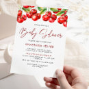 Search for cherry invitations Red