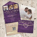 Search for story wedding invitations Rustic