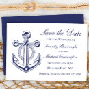 Search for sailors save the dates Anchor
