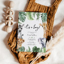 Search for its a boy shower invitations Safari