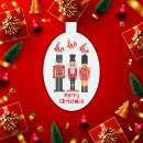 Search for monogrammed oval christmas tree decorations Red