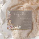 Search for pampas grass baby shower invitations Blush pink