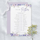 Search for purple bridal shower games Script calligraphy