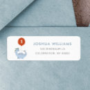 Search for blue 1st birthday return address labels Cute