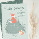 Search for boho woodland baby shower invitations Green