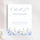 Search for floral bridal shower games Something blue