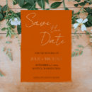 Search for burnt orange save the dates Formal