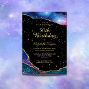 Search for celestial birthday invitations Galaxy