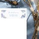 Search for blue roses return address labels Boy baby shower