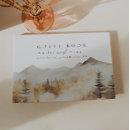 Search for mountain wedding guest books Modern