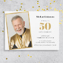 Search for simple 50th birthday invitations Party