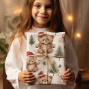 Search for pine tree wrapping paper Watercolor