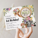 Search for wild 1 birthday invitations Kids