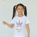 Search for unicorn birthday tshirts For kids