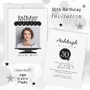 Search for 30 years old invitations Typography