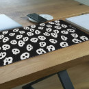 Search for skull mousepads Black and white