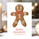 Search for gingerbread man christmas cards Winter
