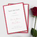 Search for chic wedding save the dates Contemporary
