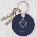 Search for crossed key rings Vintage