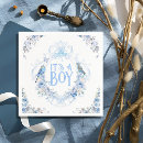 Search for blue butterfly napkins Its a boy