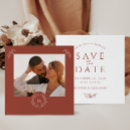 Search for terracotta save the dates Botanical