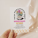 Search for daisy birthday invitations Groovy