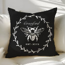Search for black honeycomb cushions Honey bee