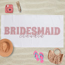 Search for bridesmaid beach towels Trendy