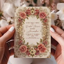 Search for victorian bridal shower invitations Classic