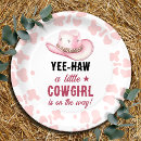 Search for western baby shower plates Wild west