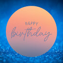 Search for watercolor ombre stickers Birthday