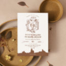 Search for cowboy wedding invitations Terracotta