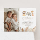 Search for photo safari invitations Jungle animals