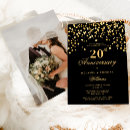 Search for 20 year anniversary invitations Chic