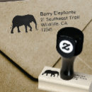 Search for elephant rubber stamps Wildlife