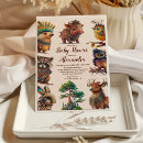 Search for forest baby shower invitations Rustic
