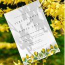 Search for lemon wedding invitations Floral